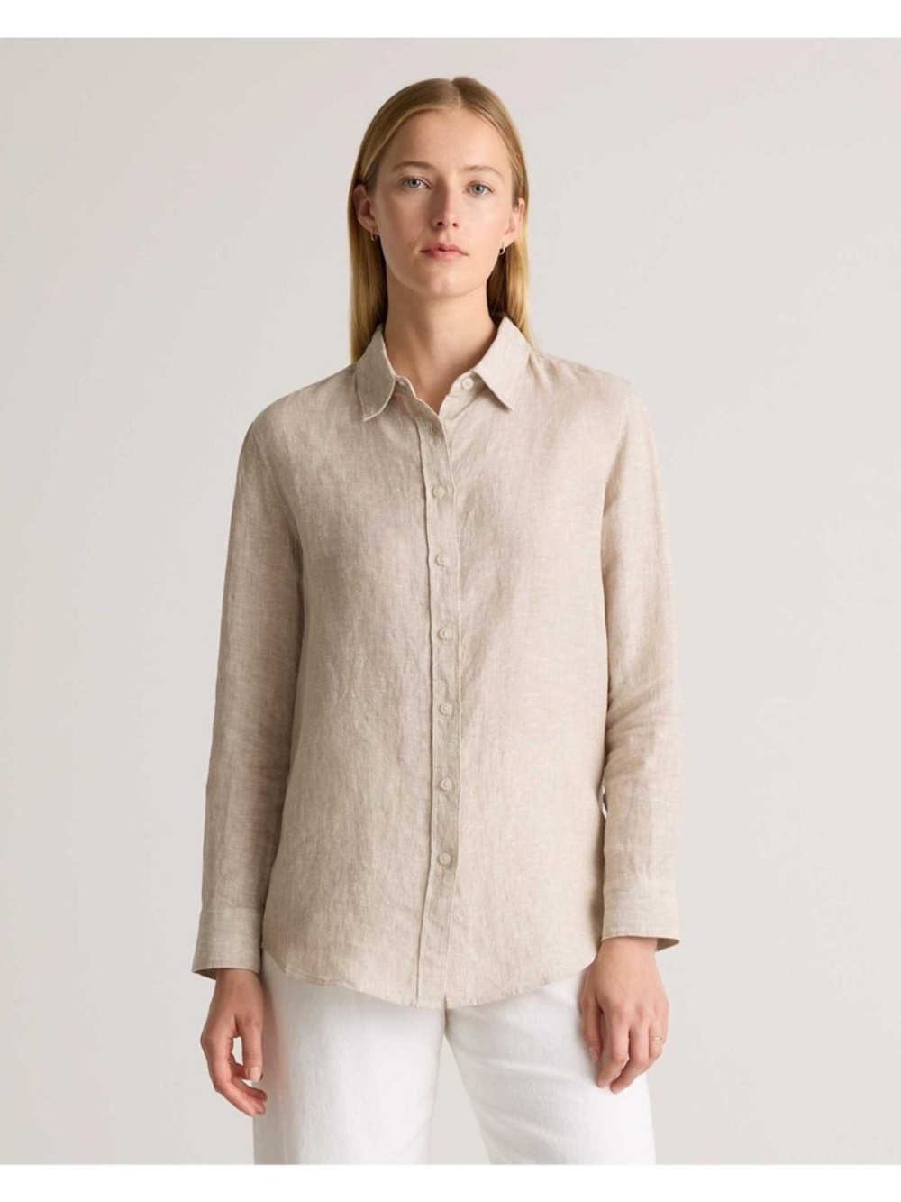 Quince 100% European Linen Long Sleeve Shirt